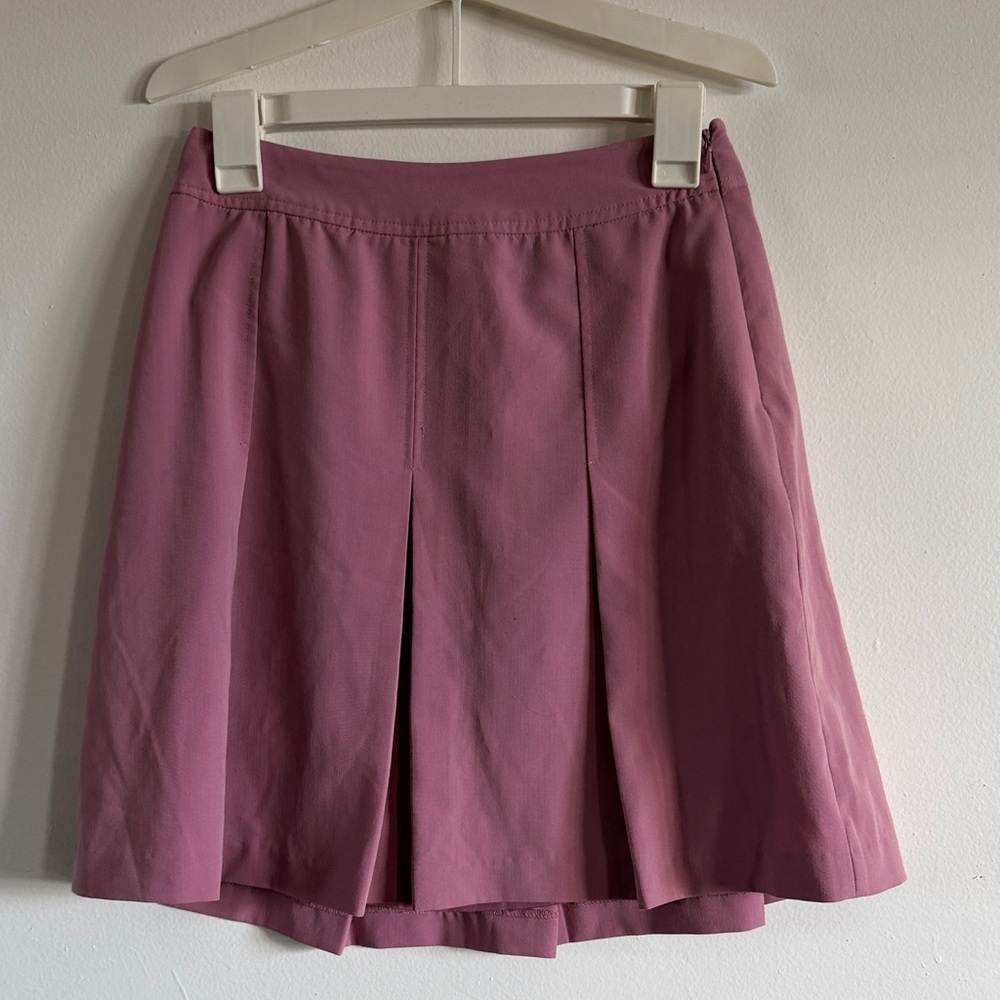 Vintage 90s / Y2K pink pleated skirt